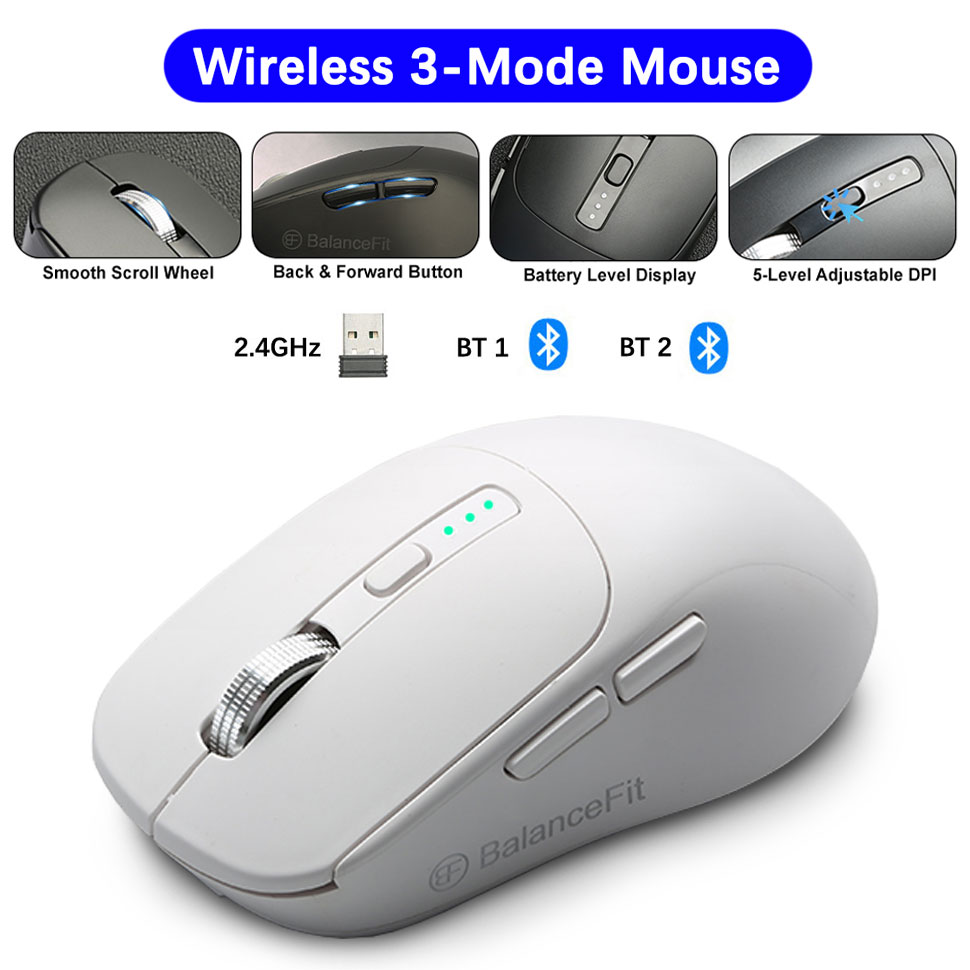 Mini Wireless Mouse - Draadloze muis met USB 2,4 Ghz