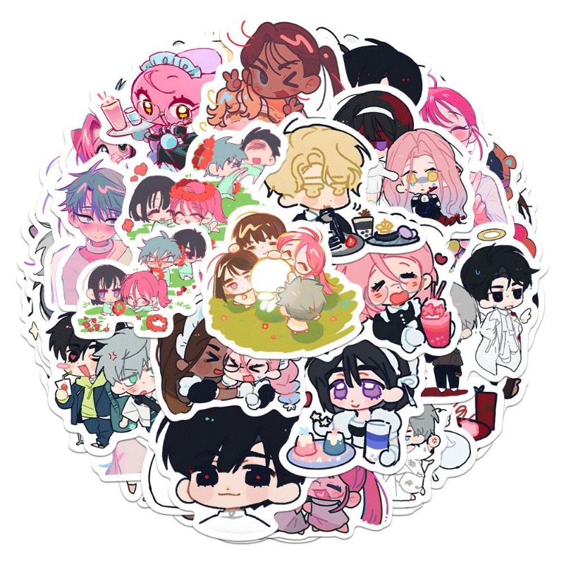 Laptop Accessories Kids - 80 stks/set Cartoon Anime Alien Stage