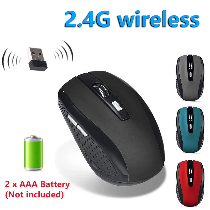 Mini Wireless Mouse - 2.4G Draadloze Muis Draagbare Ergonomie Muis