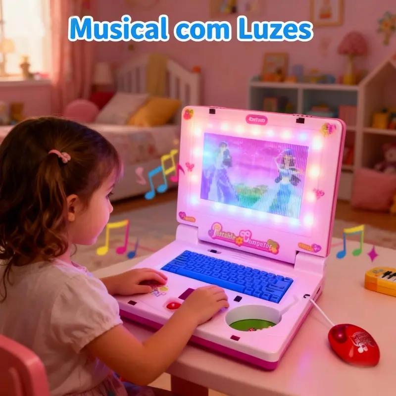 Laptop Accessories Kids - Mini-notebook Muzikaal speelgoed Laptop Draagbare geïntegreerde
