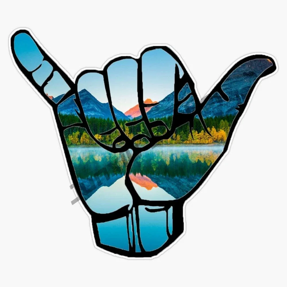 Hang Loose Mountains Beach Sur - Laptop Accessories Logo recensie en prijs