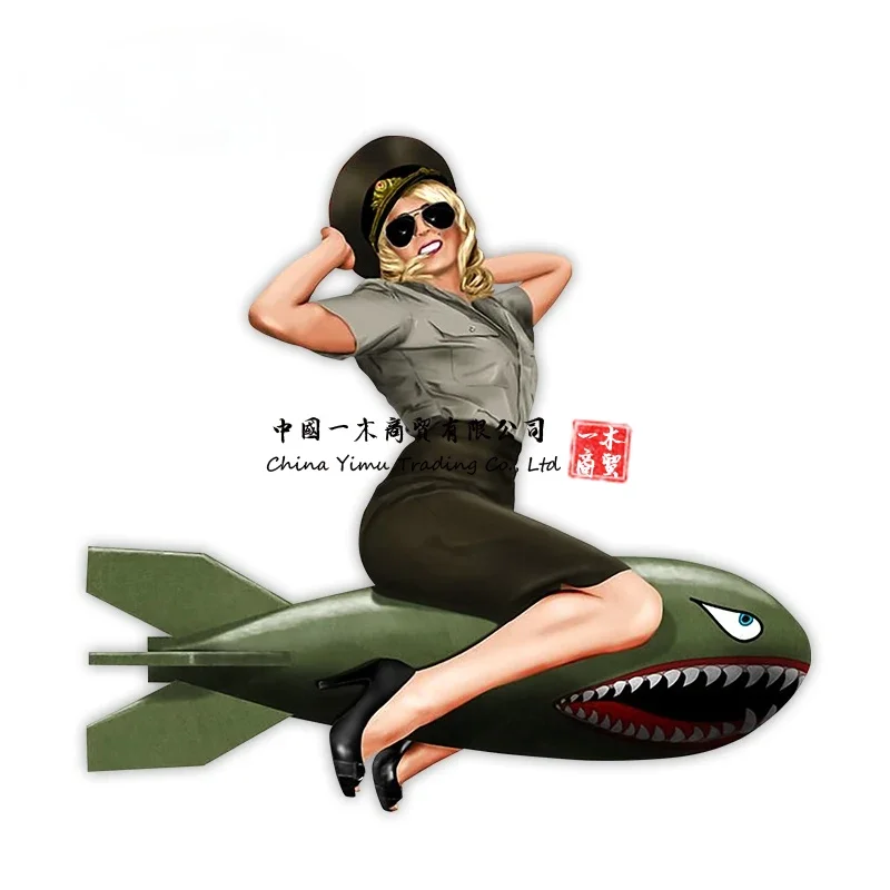 Autostickers Pin Up Girl Vinta - Laptop Accessories Logo recensie en prijs