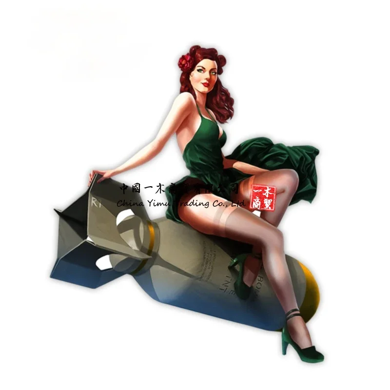 Autostickers Pin Up Girl Vinta - Laptop Accessories Logo recensie en prijs