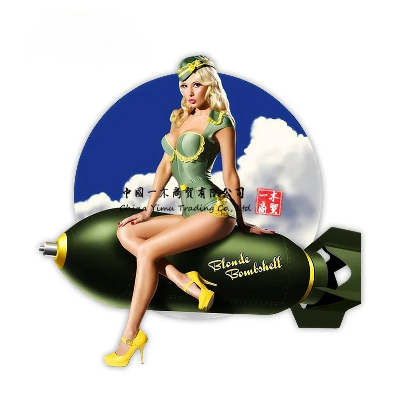 Autostickers Pin Up Girl Vinta - Laptop Accessories Logo recensie en prijs