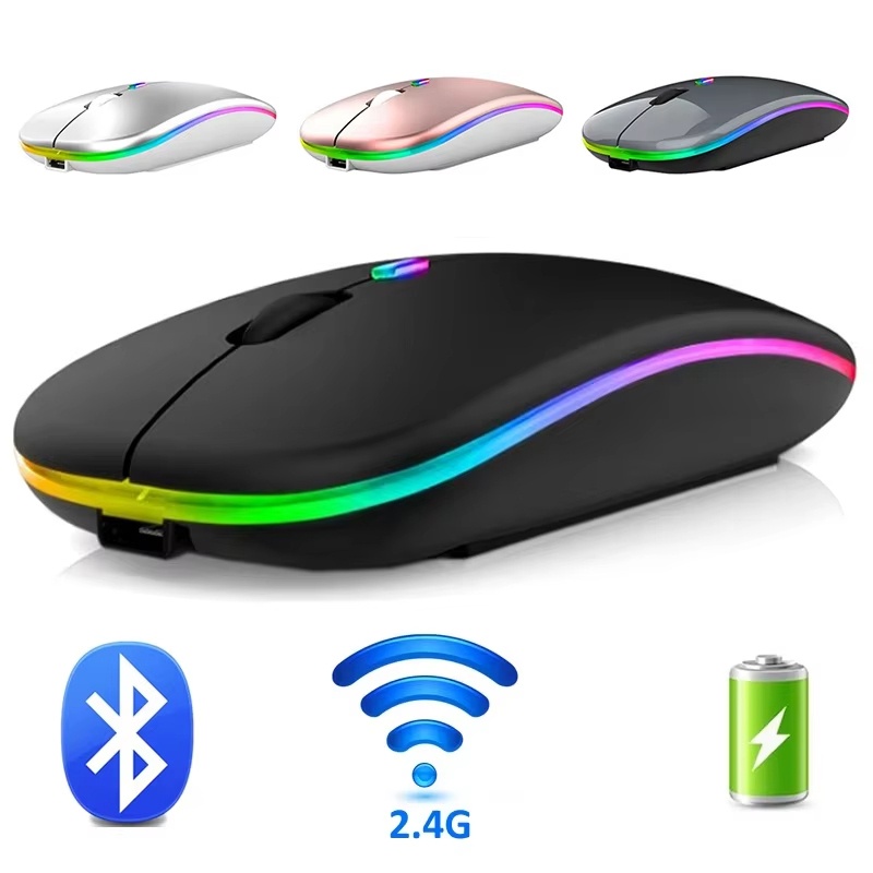 Draadloze Bluetooth-muis 2.4G  - Mini Wireless Mouse recensie en prijs