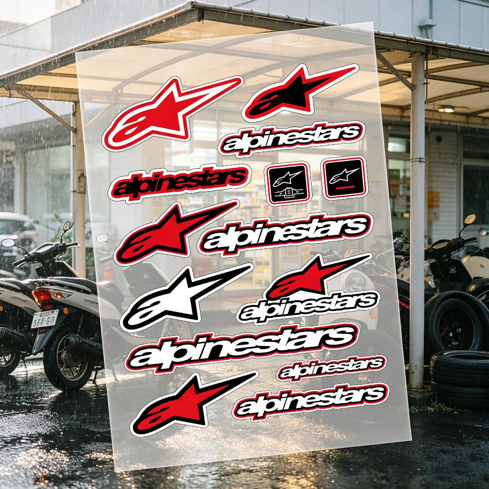 Logo motorfietsstickers auto-c - Laptop Accessories Logo recensie en prijs
