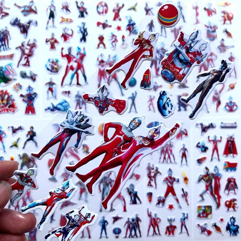 10st Cartoon Ultraman 3D Bubbl - Laptop Accessories Kids recensie en prijs